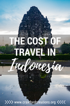 Money Matters: The Cost of Travel in Indonesia | Crawford Creations