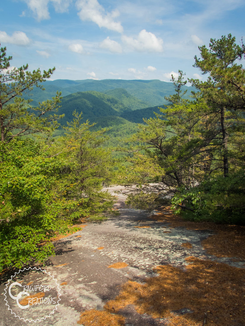 Hiking Stone Mountain, NC