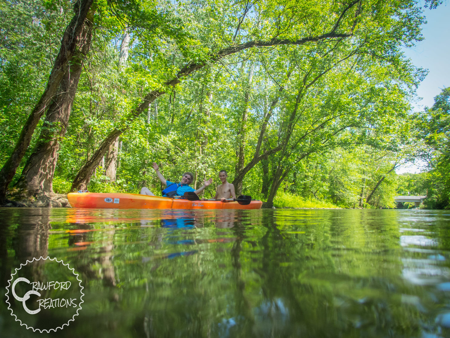 Kayaking Middle Creek